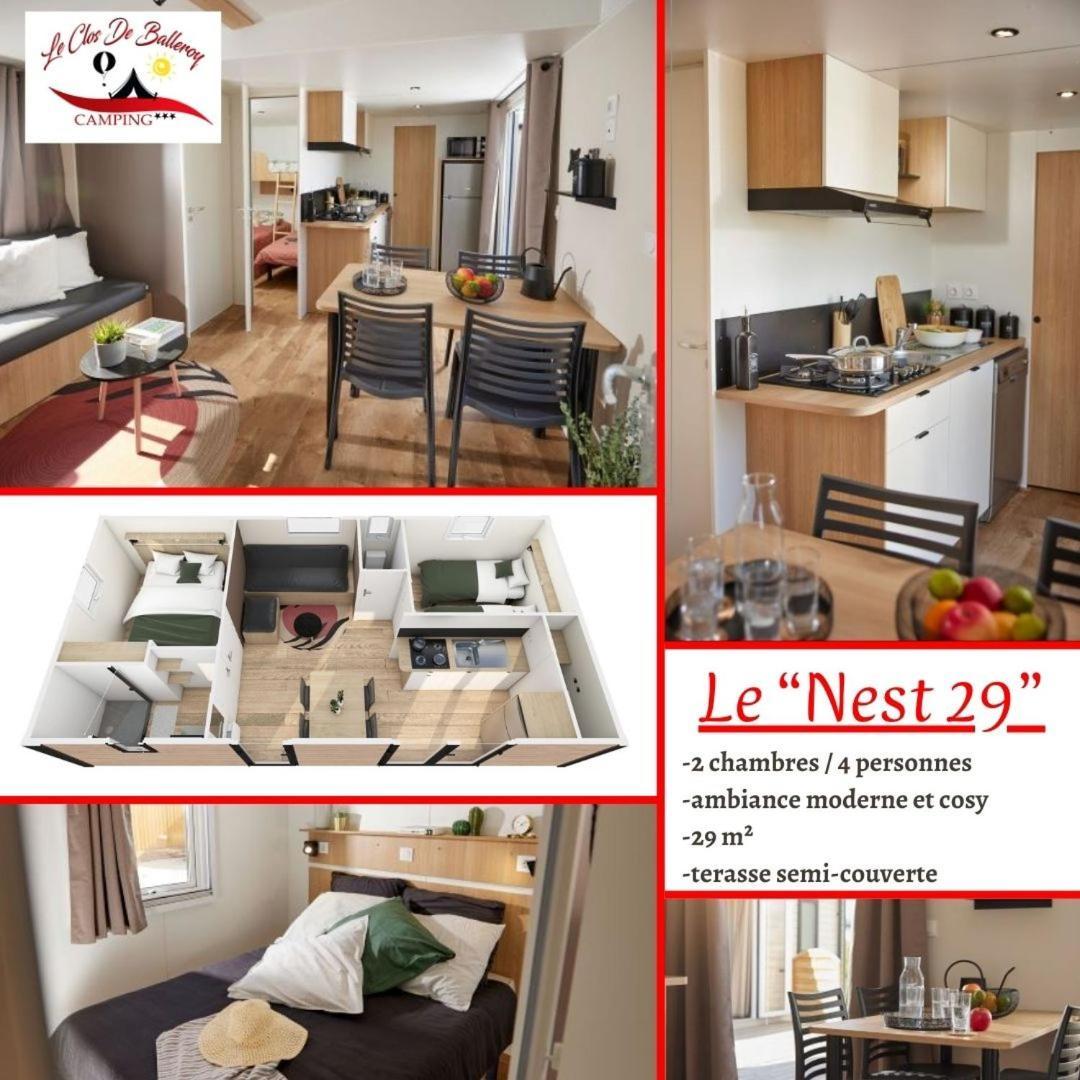 Camping Le Clos De Balleroy ภายนอก รูปภาพ
