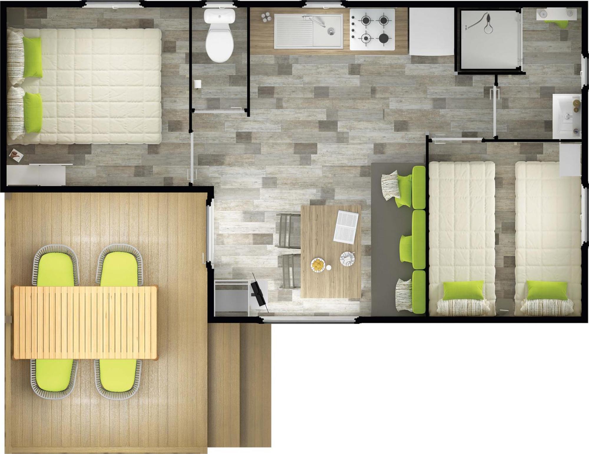 Camping Le Clos De Balleroy ภายนอก รูปภาพ