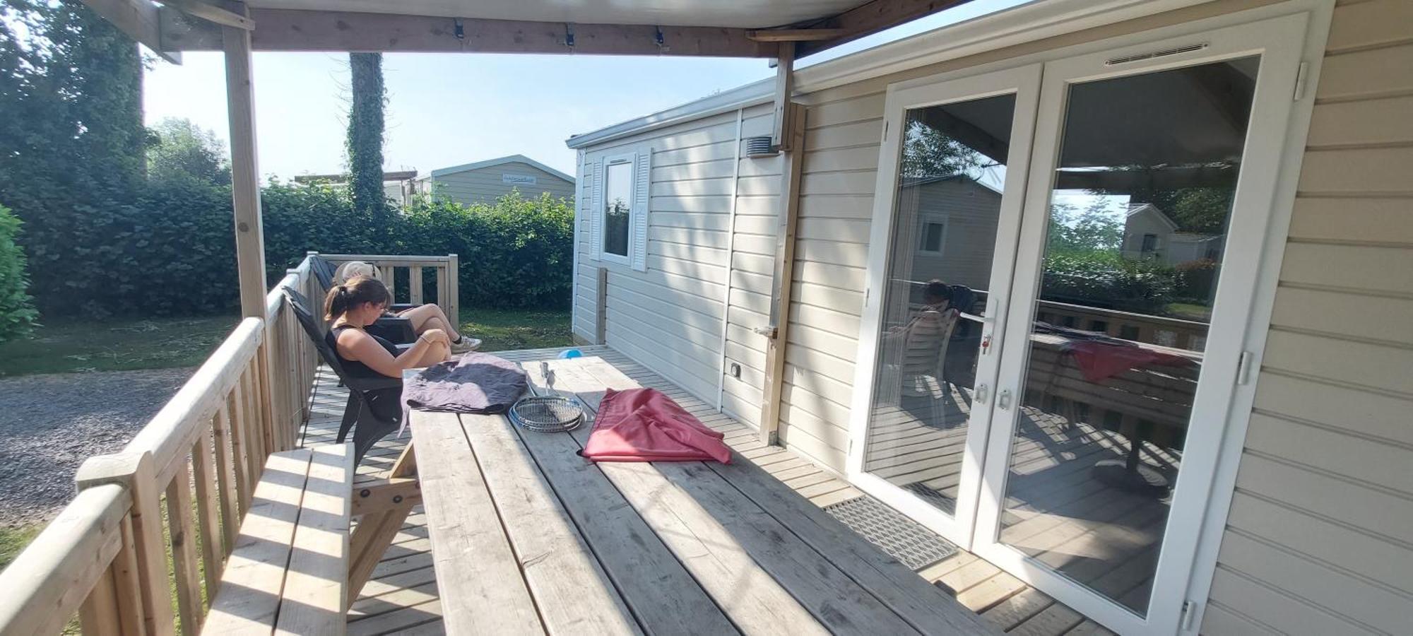 Camping Le Clos De Balleroy ภายนอก รูปภาพ